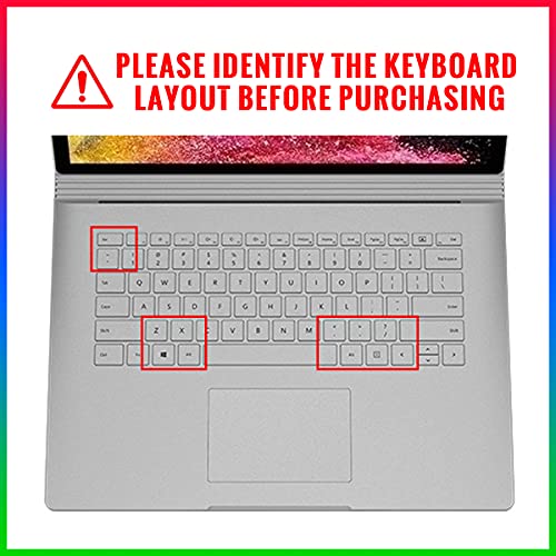Funda de silicona para teclado Microsoft Surface Laptop 3 miniatura 2