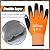 Joottuan 6 Pairs Waterproof Winter Work Gloves for Men Thickened Freezer Gloves Thermal Insulated Work Gloves for Cold Weather (6, Large)