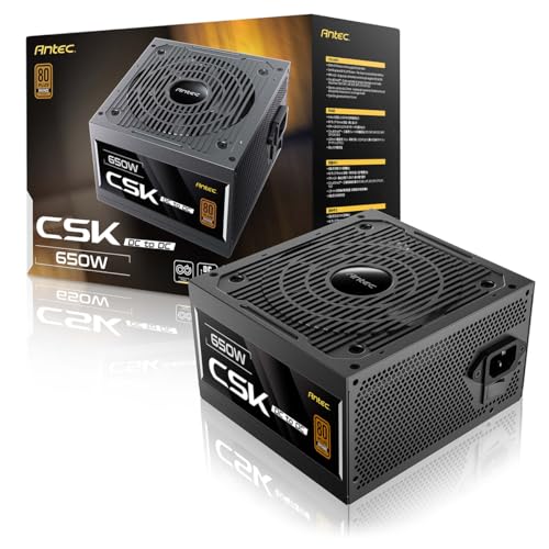 Amazon | ANTEC 650W ATX 電源ユニット CSK650DC 80PLUS BRONZE認証