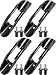 Norme Kayak Paddle Holder Clip Kayak Paddle Clips with Hardware Universal Compatible with Perception Kayaks, Emotion Kayaks, Lifetime Kayaks, Pelican Kayaks, Malibu Kayaks, Vibe Kayaks(4 Pack)