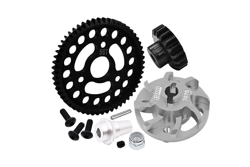 Amazon.com: GPM Aluminum 7075 Alloy Spur Gear Adapter with