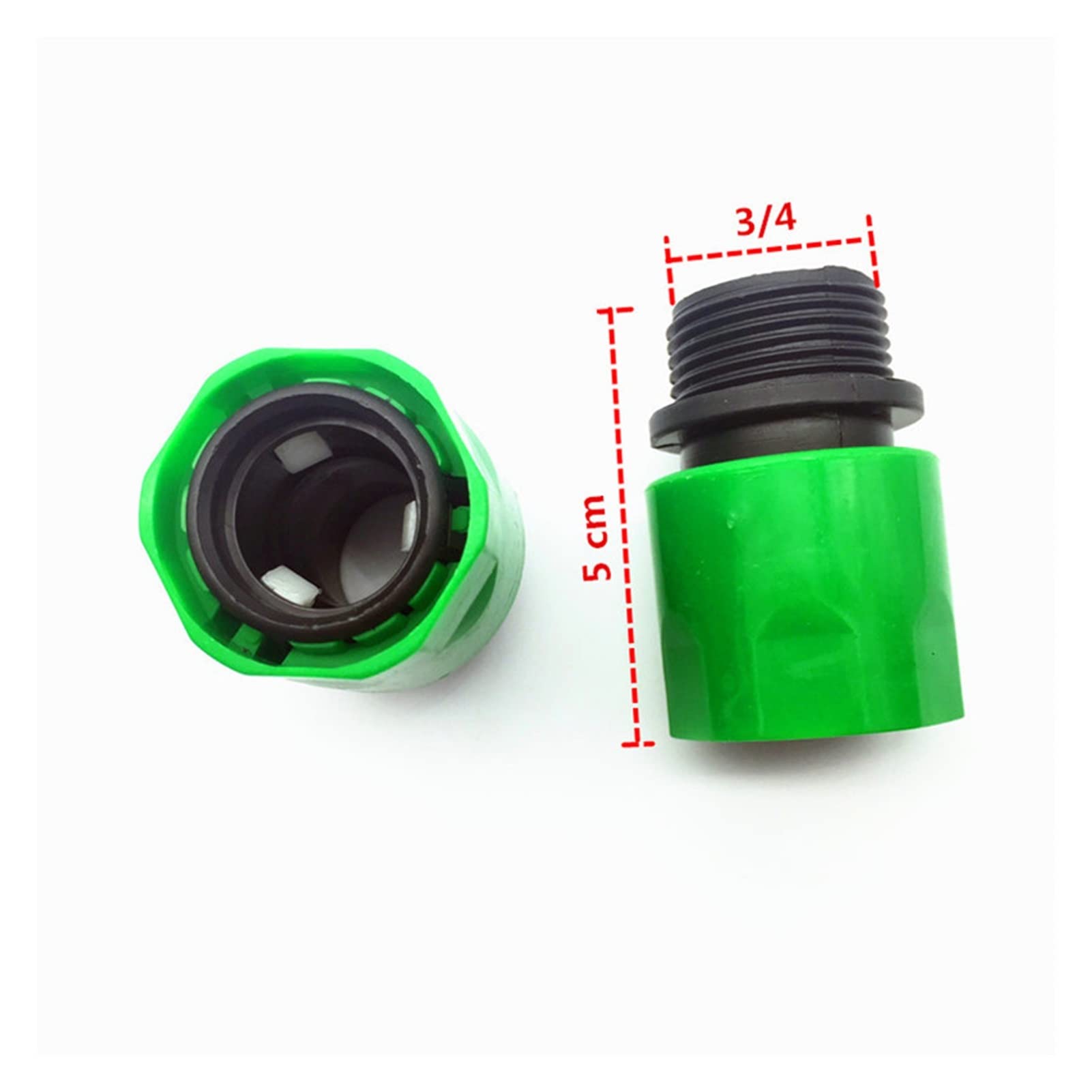25 set (50 pezzi) Giardino Irrigazione Y Connettore G 3/4 pollici Connettore rapido di irrigazione casalinga Accessori
