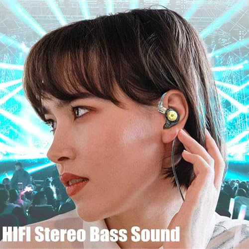 Image of KZ EDX Pro in Ear Monitor Headphones KZ IEM Earphones Dual DD HiFi Stereo Sound Stage Earphones Wired Noise Cancelling Gaming Earbuds for Musicians Singer Audiophiles