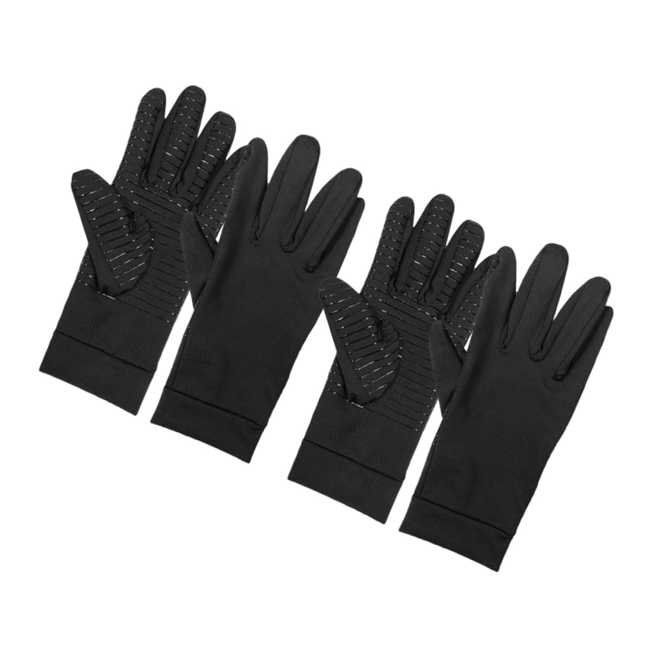 BESTonZON Elastic Hand Compression Cycling Gloves Full Finger Non-Slip for Winter Outdoor Sports Fitness and Rehabilitation