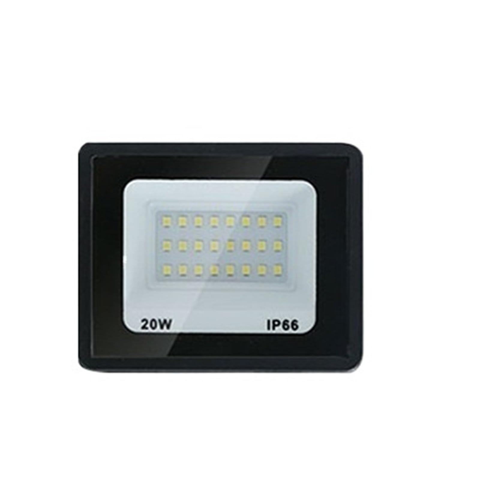 LED Floodlight Outdoor Waterproof AC110V AC220V 10-300W Courtyard Factory Advertising Spotlight Construction Site Probe Lighting(300W,Cold White AC220V)