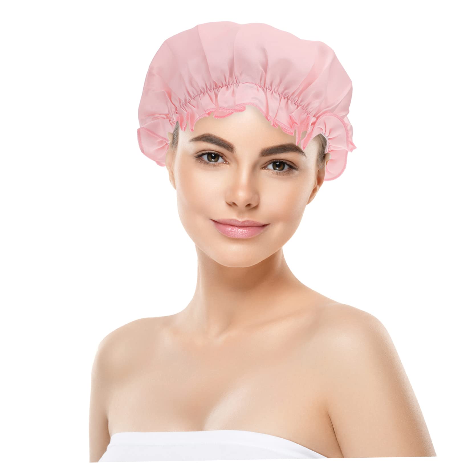 Healeved 15stücke Teiliges Damen Haarpflege-mützen Atmungsaktive Seidenhaube Für Nacht Für Lange Haare Zöpfe Und Locken Komfortabel Und Leicht