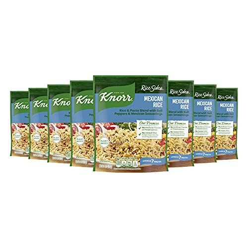 Knorr Rice Sides For a Tasty Rice Side Dish Mexican Rice No Artificial Flavors, No Preservatives, No Added MSG 5.4 oz 8 Count