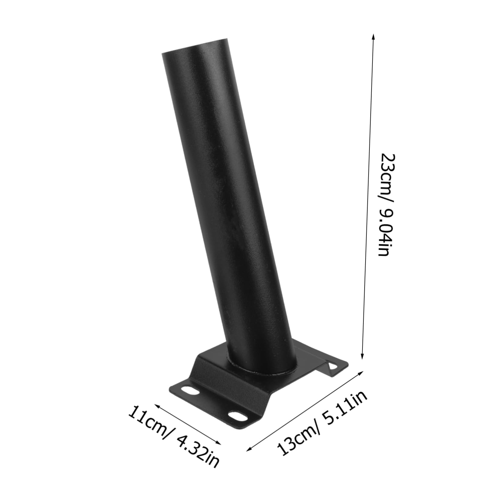 GALPADA Solar Spot Light Bracket for Outdoor Street Lamp Parts Easy to Install Metal Bracket for Garden Landscape Lighting