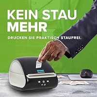 DYMO LabelWriter 5XL Etikettendrucker | automatische Etikettenerkennung | Beschriftungsgerätdas extrabreite Versandetiketten von AmazonDHL und mehr druckt | ideal für E-Commerce | EU-Stecker – Ansicht 3