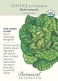 Butterhead Buttercrunch Lettuce Seeds - 1g - Organic