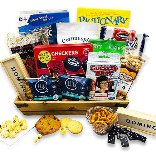 Family Fun & Games Gift Basket