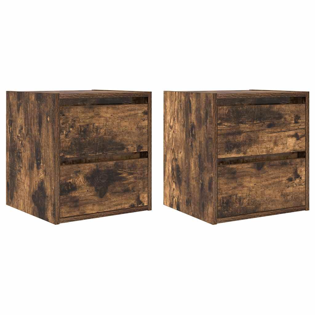 Wandmontierter Nachttisch aus Holzwerkstoff mit Stauraum, robuste Platte für Schlafzimmer, feuchtigkeitsbeständig und pflegeleicht, platzsparend