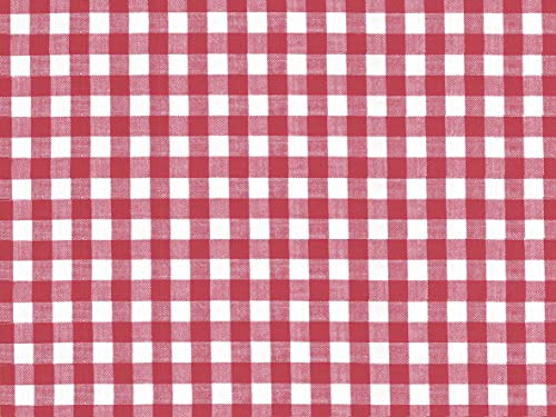 Pro Nappe - Réf 314276I - Set de table jetable en papier gaufré, à l'imprimé vichy rouge - Format 30X40 cm - Fabriqué en France - En barquette de 500 sets.