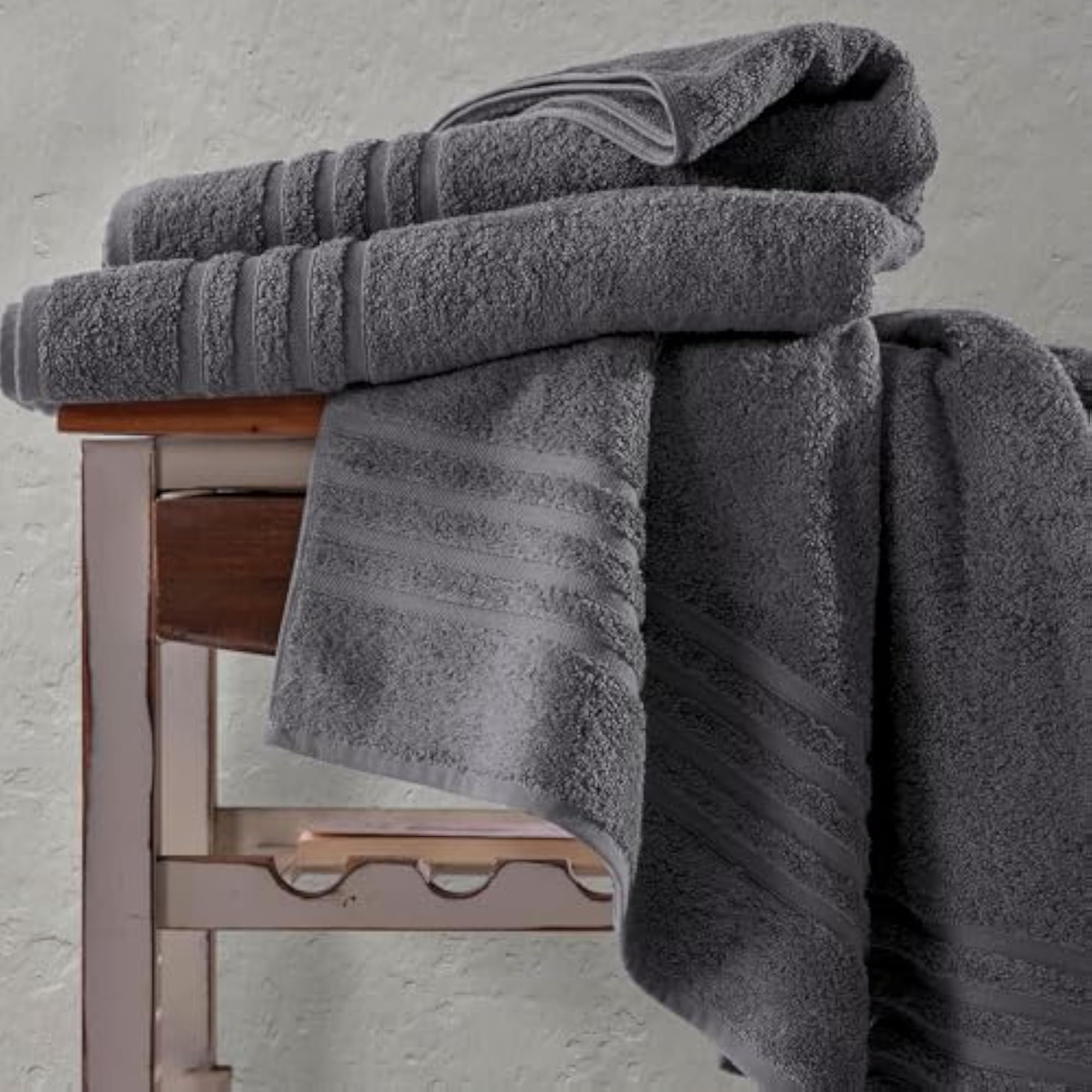 Hawmam Jumbo Large Bath Sheets Towels 2 Pack, Soft and Absorbent
