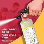 Ougist ABC Dry Chemical Fire Extinguisher, 2.5 lb Agent, 1-A:10-B:C - Image 3