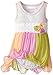 Bonnie Baby Baby Girls' Knit To Chiffon Onesie Dress