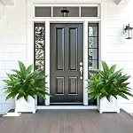 Fake Ferns Faux Outdoor Plants, 3D Real Touch Artificial Ferns for Outdoors, Fake Plants Indoor for Home Decor, Ferns Artificial Bush Plants for Garden Porch Office Living Room Decor (6PCS)