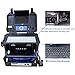 Endoscope Camera - Drain Pipe Inspection Sewer Cameras - 23mm Sony CCD with LED, 7''LCD Monitor, 40m(130ft) Fiberglass Cable, Wireless Keyboard, Rechargeable Li, Meter Couter, Self-Leveling, 512Hz