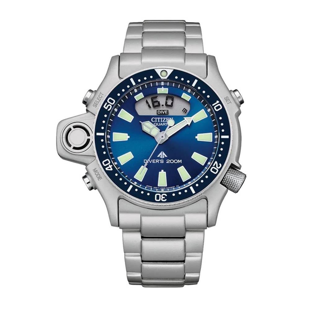 Relógio Citizen Promaster Aqualand Retrô Azul TZ10137F JP2004-07E