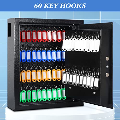 Armoire électronique à 60 clés et coffre-fort mural robuste de rangement sécurisé - 7