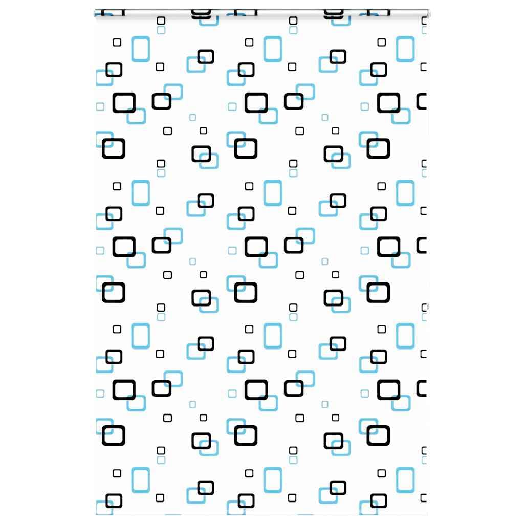 Duschrollo mit Kassette 160x240 cm Stoffbreite 156 cm PEVA Duschvorhang Rollo für Badezimmer Deckenmontage Wandmontage Modernes Blasen-Muster Sichtschutz Badrollo