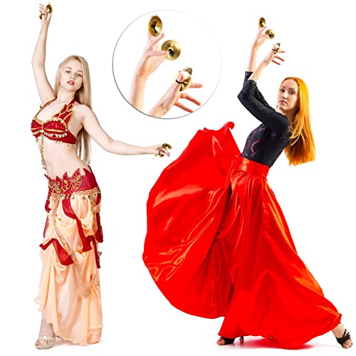 Fabbay FM-220822-B 20 Pieces Finger Cymbals Belly Dancing Finger Dancing Finger Zills Musical Instrument thumb #4