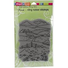 Stampendous CRR288 Cling Stamp, Rolling Hills