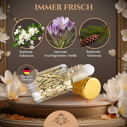 El-Musc - Musc Coco 6ml Parfümöl - Kokosnuss Misk Musk Duft Parfum HERREN DAMEN