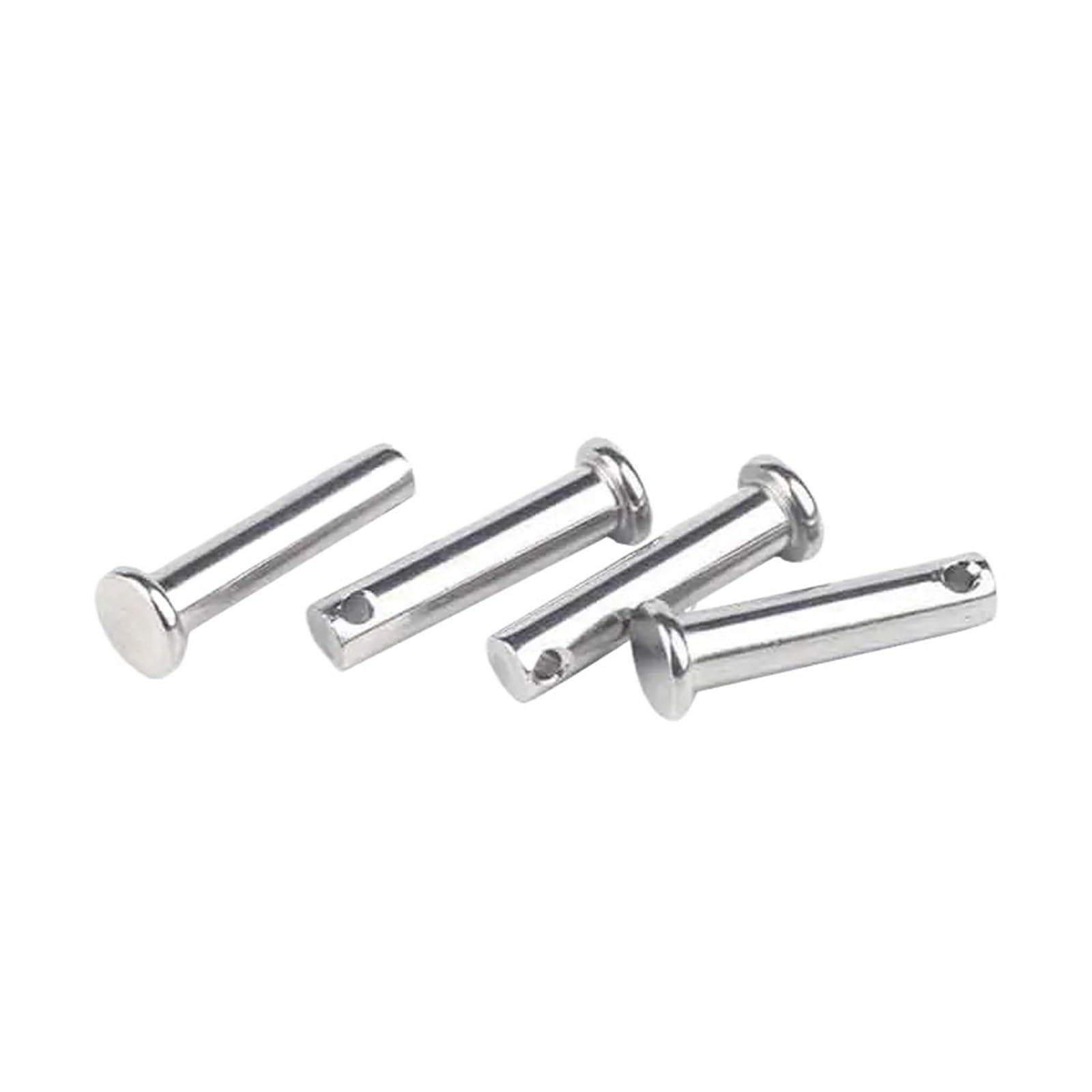 Single Hole Clevis Pins, Clevis Pins with Head 304 Stainless Steel M10-M16 20-120mm GB882A(M12x45-4Pcs)