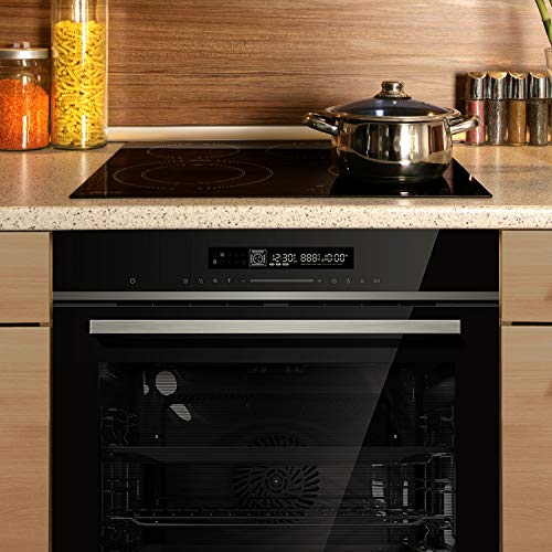 Autarkes Herdset: 60cm Einbaubackofen EB8017ED + 59cm Kochfeld KF592RL / Katalyse/Pizzafunktion/Grill/Umluft/Heißluft… – Bild 3
