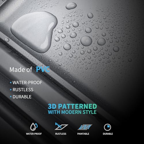 Image of Art3d PVC Ceiling Tiles, 2'x2' Plastic Sheet in White (24-Pack)