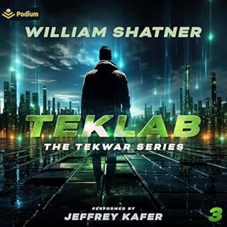 TekLab Audiolibro Por William Shatner arte de portada