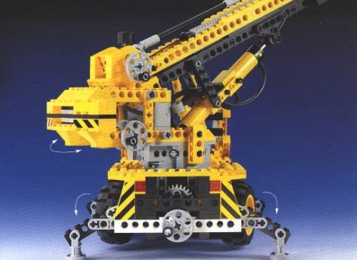 Lego 8438 Technic Pneumatyczny Żuraw Ciężarówka