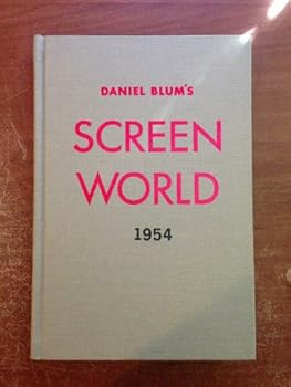 Hardcover Daniel Blum's Screen World 1954 Book