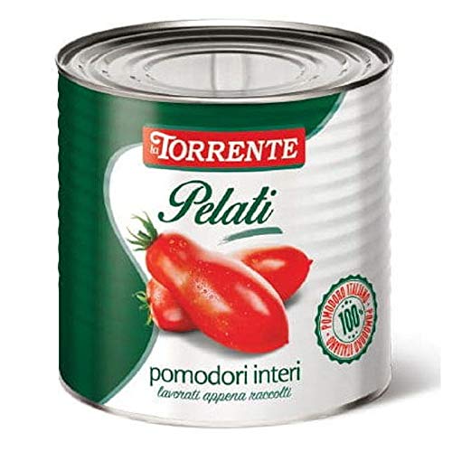 Pomodori pelati interi da 1Kg - La Torrente - Cartone da 12 Pezzi