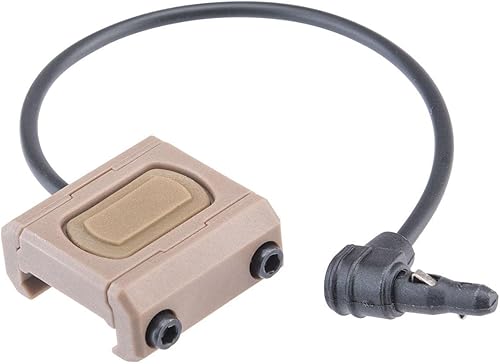 Interruptor de presión remoto compacto compatible con luces PEQ-15 y Steiner y láseres