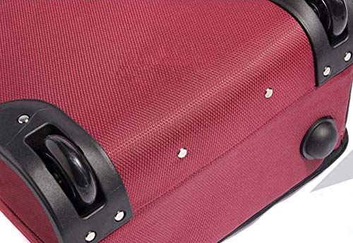 Schoonheidstools 20"Trolley Bagage Oxford Doek Waterdichte Instaptas Opvouwbaar Bespaar ruimte Hoge capaciteit Geschikt voor buitensporten voor mannen en vrouwen, 36X22x51cm, Groen (Groen) - Image 6