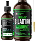 HERBIFY Organic Cilantro Tincture - Herbal Cilantro Supplement for Detox - Rich Source of Antioxidan