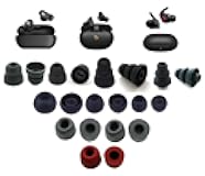 Replacement Foam Earphone Tips for Beats Solo Buds/Studio Buds+/Fit Pro, 10 Pairs, Memory Foam & Silicone