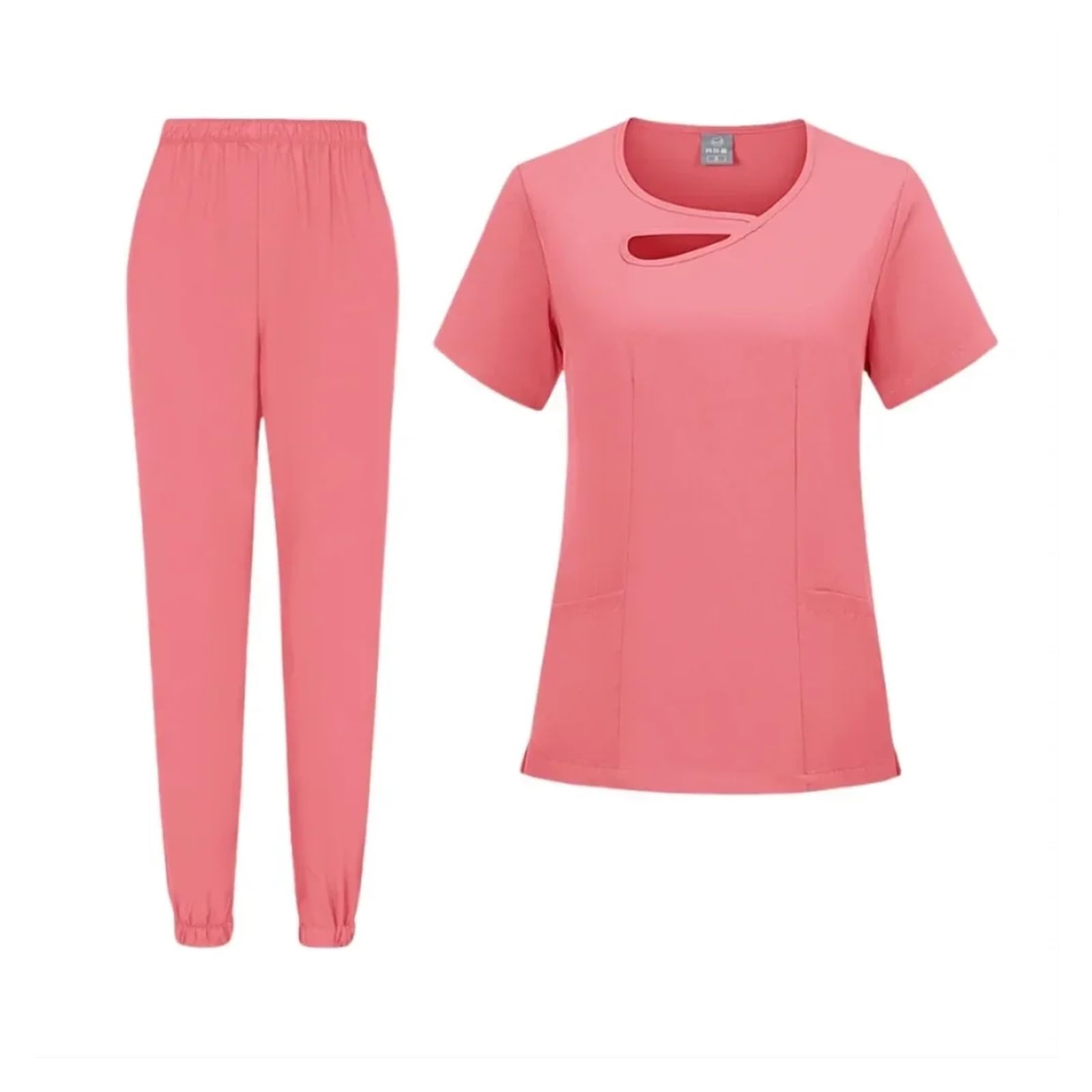 Divisa Infermiere Donna Divise chirurgiche for medici e infermieri, set da lavoro for donne, camice salone di bellezza, clinico, pantaloni spa, abbigliamento infermieristico