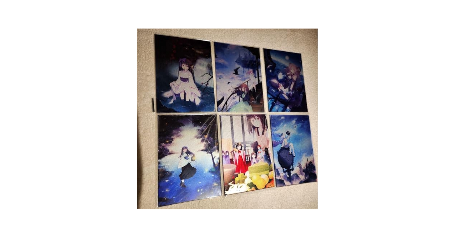 Amazon.co.jp: 絵師100人展 るろお アクリルパネル6種セット