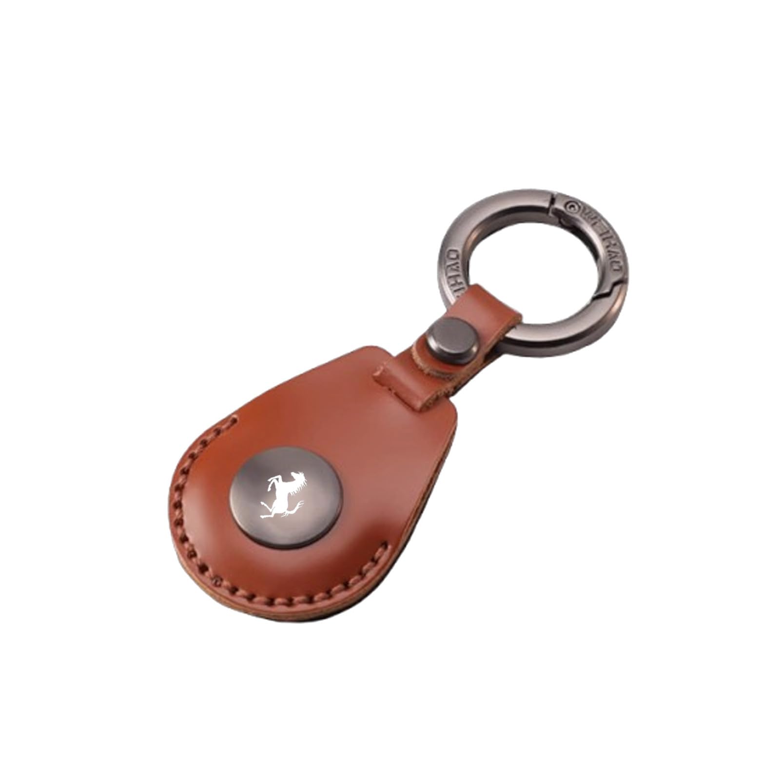 YSXLGSDAM Car Key Chain for Ferrari F80 2024+, Key Ring Hoops