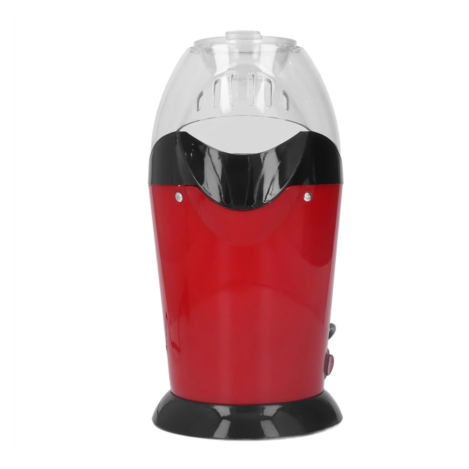 Máquina eléctrica for Hacer Palomitas de maíz, cámara Calentamiento Gran Capacidad, pequeña máquina portátil roja Alta Velocidad, fácil Limpiar for Viajes Máquina Palomitas para Fiestas