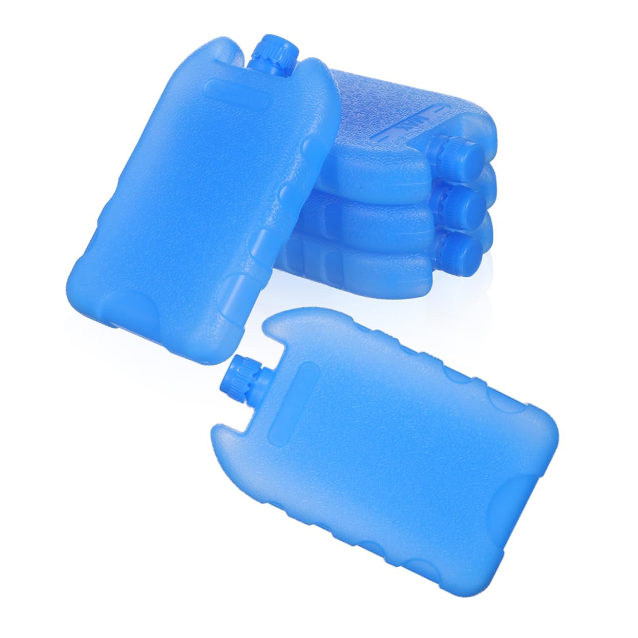WHAMVOX 5PCS Lunch Box Ice Packs Flexible Reusable Ice Cooler Blocks for Efficient Cooling Air Conditioners Office Bedroom and Outdoor Use Optimize Airflow and Enhance Cooling