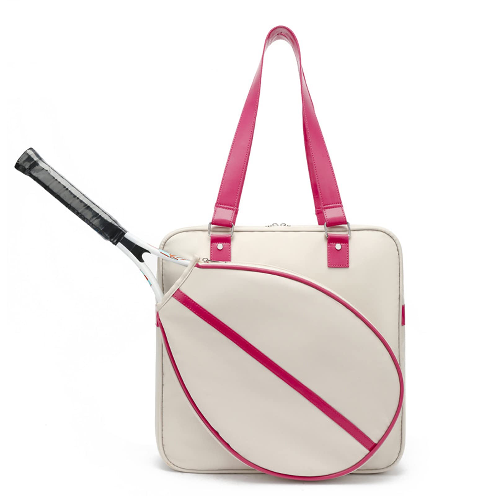 HUIJ Sport Large Racquet Tennis Racket Shoulder Bag,Tennis Tote Bag,with Shoulder Strap,sports Gym Bag,Portable Tennis Racket Handbag