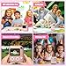Instant Print Camera for Kids, Christmas Birthday Gifts for Kids Ages 3-12, 16X Zoom,1080P Vedio Selfie Digital Camera,Toddler Portable Toy for Girls and Boys with 32GB TF Card (Pink)