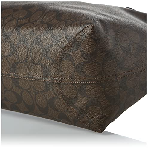 Coach Women's City Tote In Signature Canvas (Im/Brown 1941 Red) #TOP2