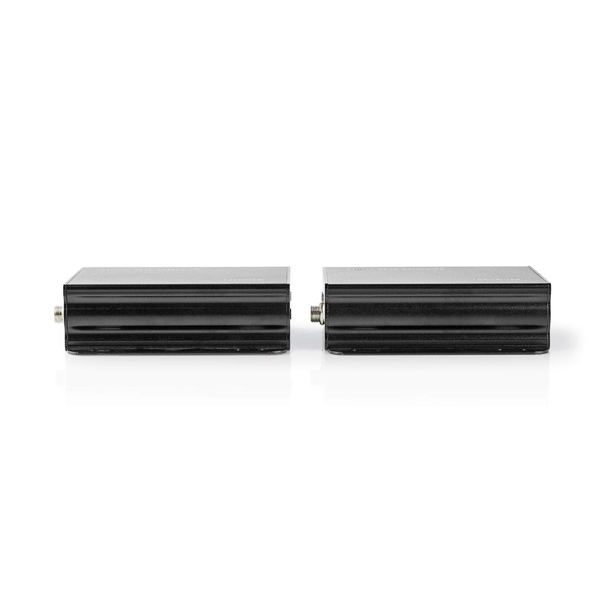 Nedis HDMI™-CAT5/6-Extender - 4K bei 30 Hz - Bis zu 50,0 m - HDMI™-Eingang - RJ45-Buchse - HDMI™-Ausgang - RJ45-Buchse - Schwarz