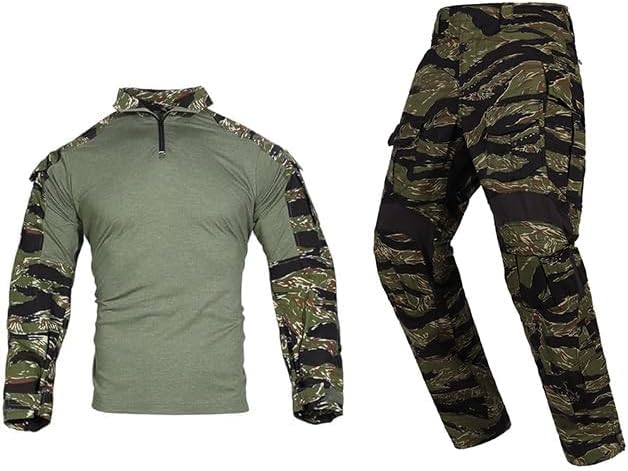 EMERSONGEAR Gen3 Uniform,Military Painball Suit,Army Airsoft Combat BDU Pants Shirt with Knee Pads
