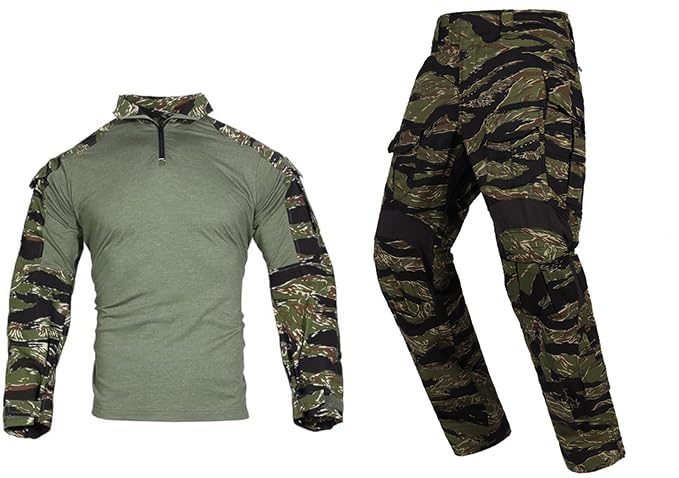 EMERSONGEAR Gen3 Uniform,Military Painball Suit,Army Airsoft Combat BDU Pants Shirt with Knee Pads